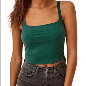 Reformation Emerald Broome Tank